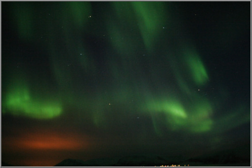 Polarlicht nördlich von Tromsø
