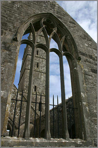 Die Ruine der Moine Abbey