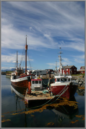 Hafen von Laukvik