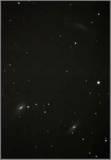Galaxien-Triplet M65, M66, NGC3628