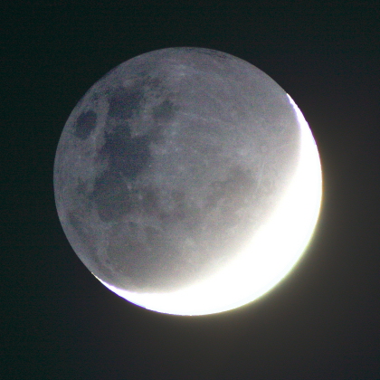 Mond - Aschgraues Licht