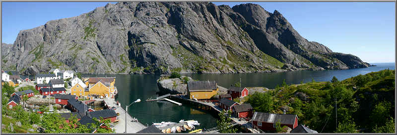 Panorama von Nusfjord