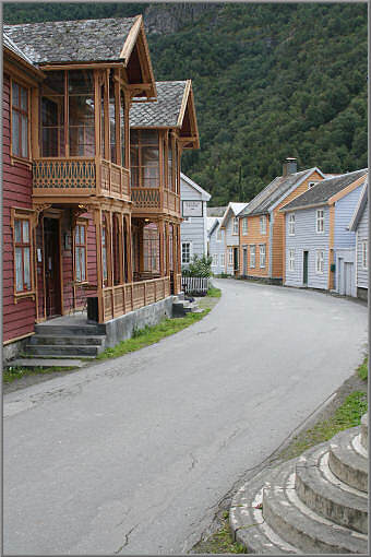 Altstadt von Læerdalsøyri