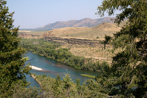 Blick auf den Snake River